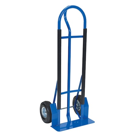 Vestil Steel P Handle Hand Truck, Wheel Diameter: 10" SPHT-500S-HD